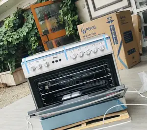 5 Gas Oven/Grill Ferre Auto Ignition 60by90 (Gray)