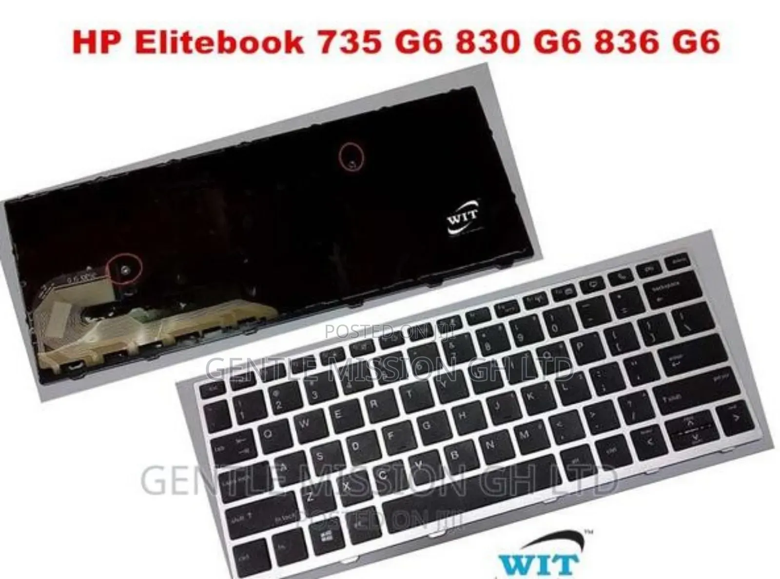 HP Elite Book 830g6 Keyboard