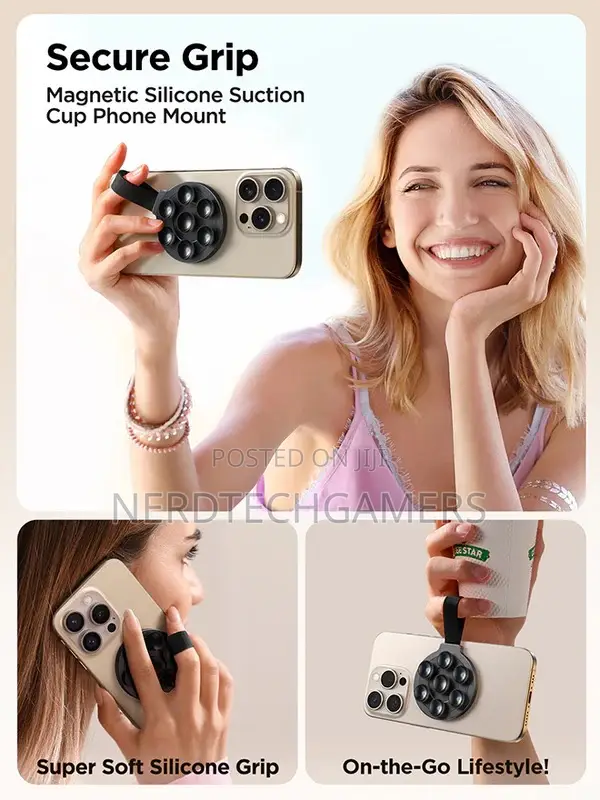 JR-ZS393 Magnetic Suction Phone Mount