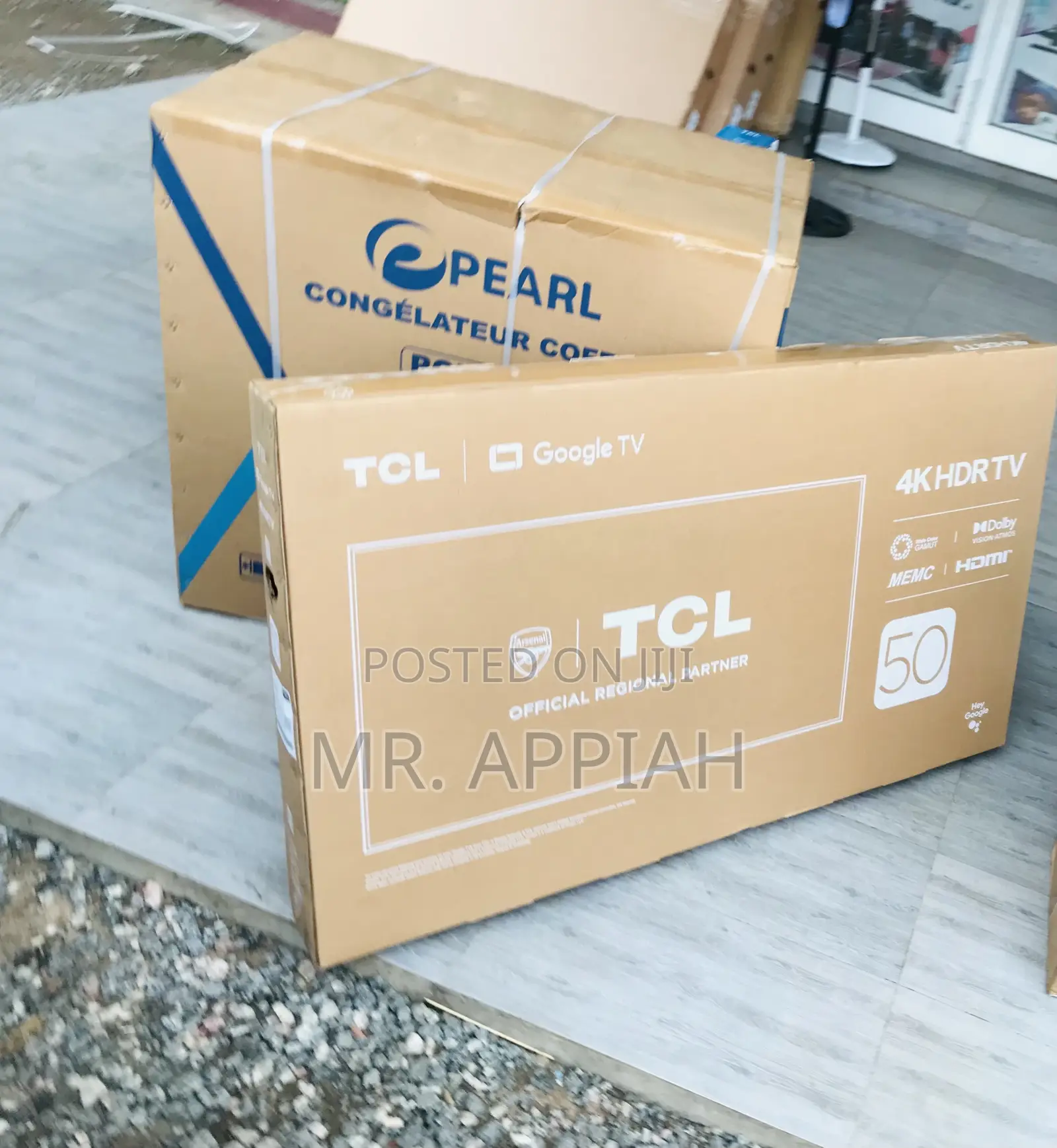Quality TCL 50P735 50” HDR Google Electric Television