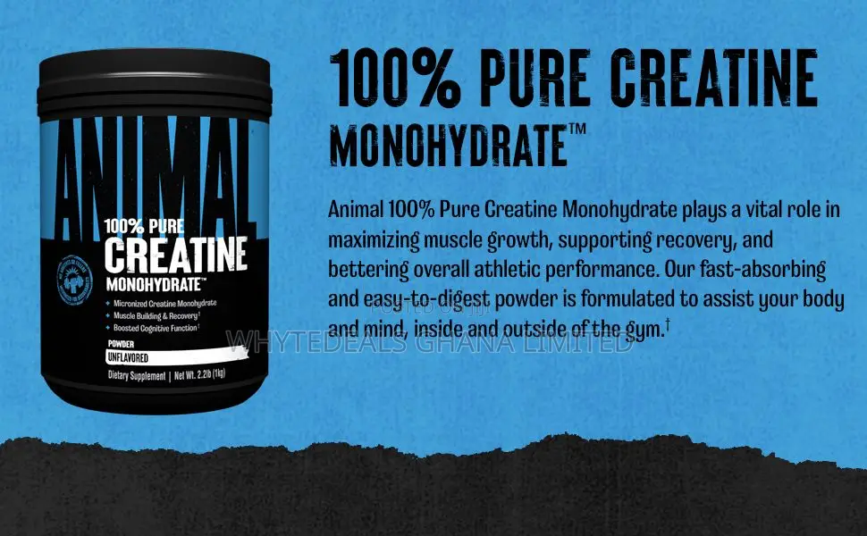 Animal Micronized Creatine–Enhance Endurance-Boost Strength