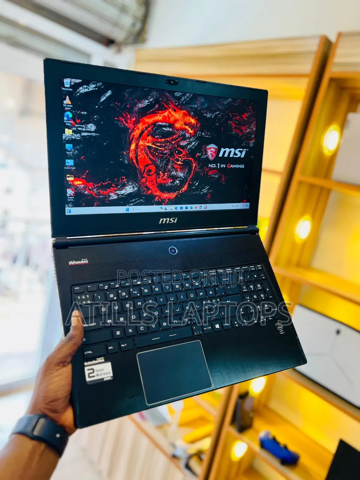 Laptop MSI GS60 2PC Ghost 16GB Intel Core I7 SSD 1.5T
