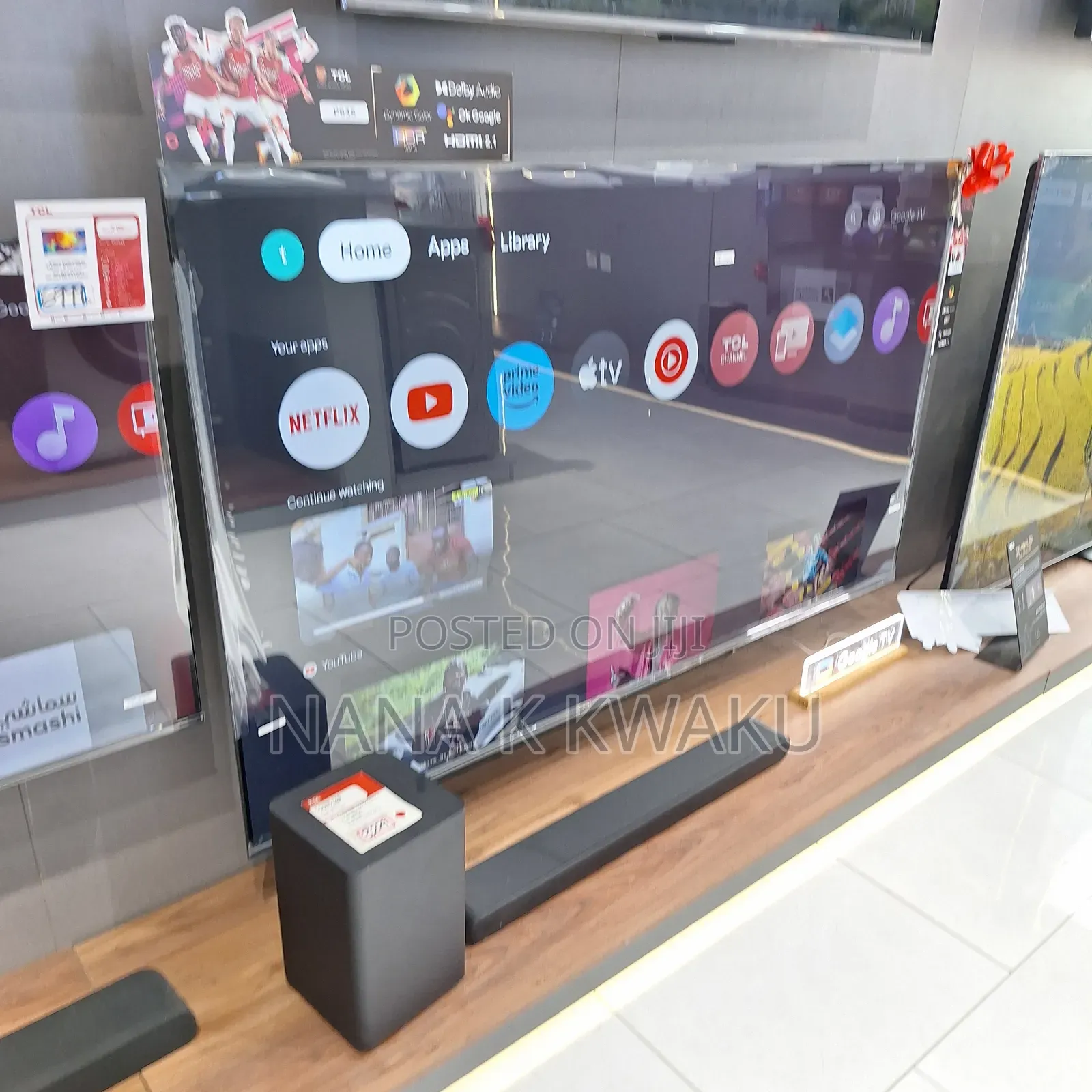 Smart_tcl 75inches Smart Uhd Digital TV