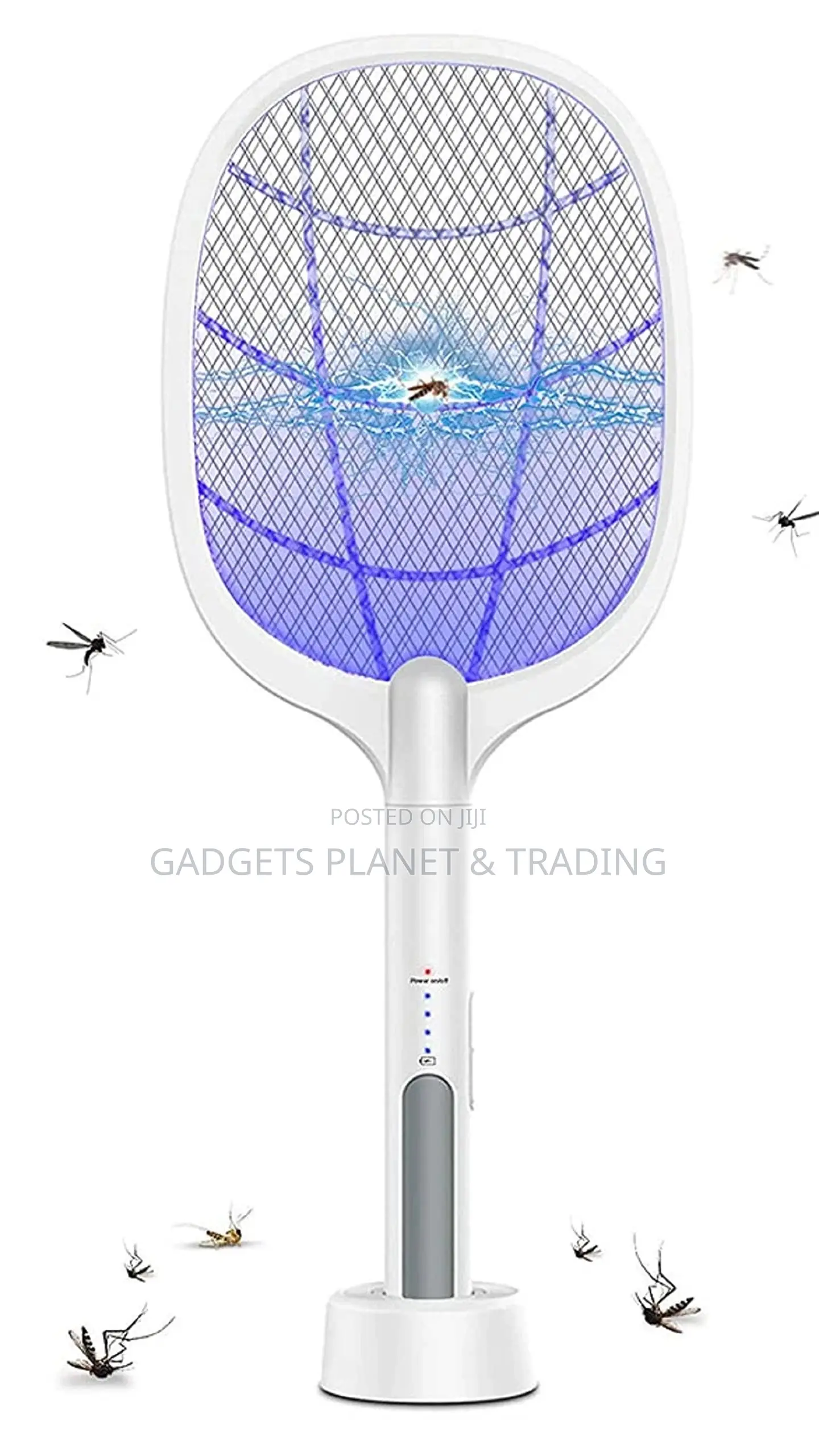 Dual-Use Electric Mosquito Swatter 400mah Battery Chargeable