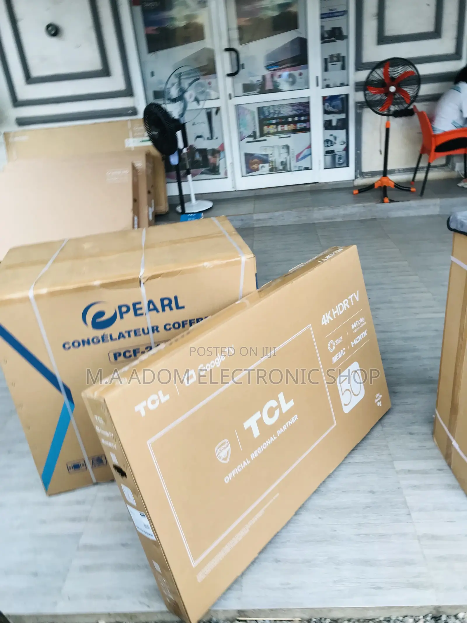 Sealed in Box TCL 50P735 50 Inch HDR Google Smart Tv.