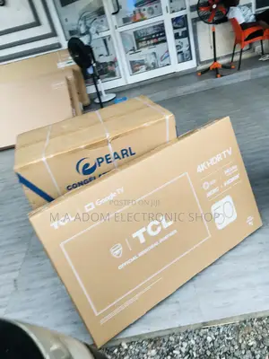 Unique Design TCL 50P735 50” HDR Google Smart Television.