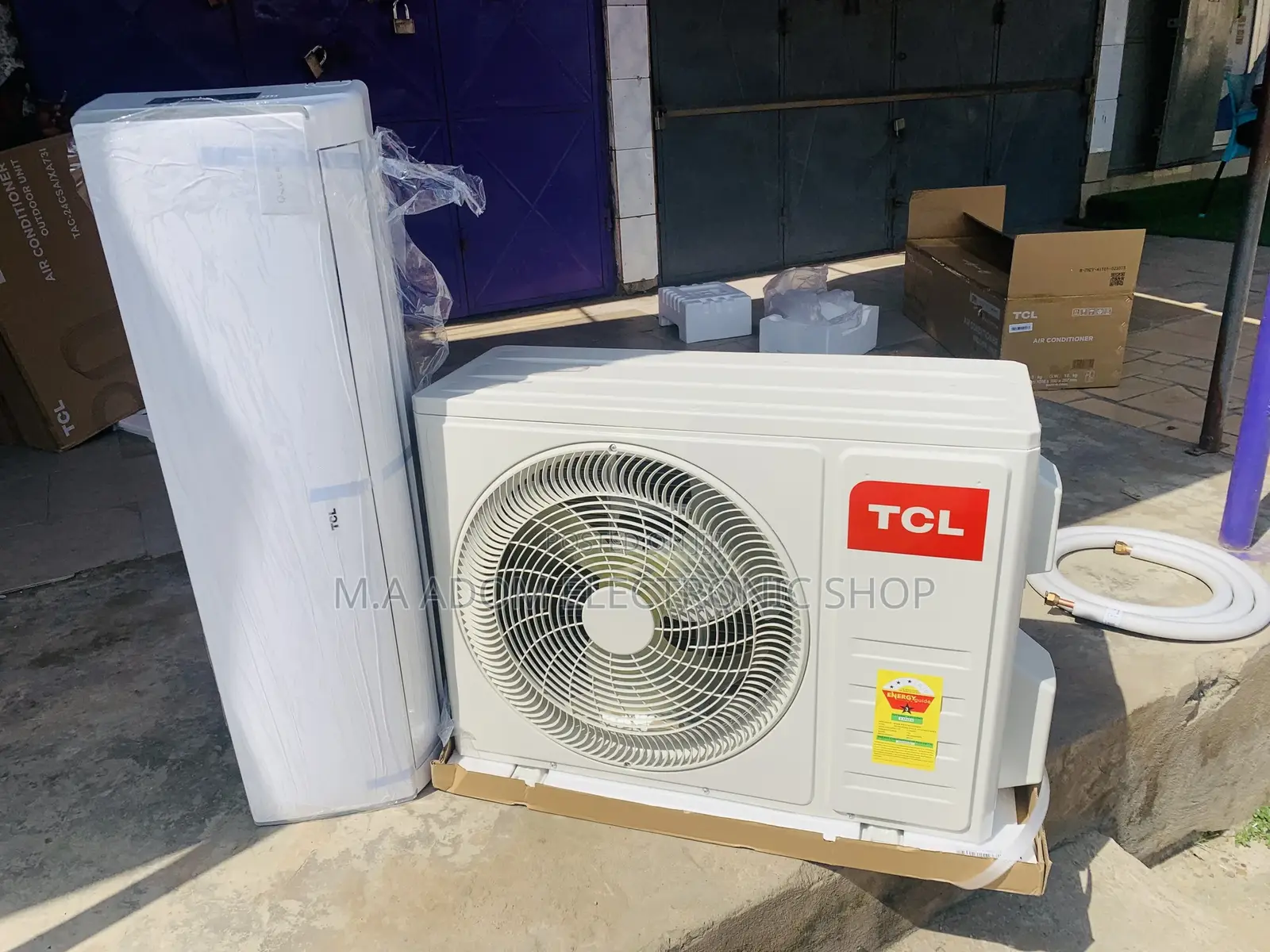 Split Type TCL 1.5hp R410 Air Conditioner(White).