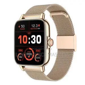 New Golden Smartwatch / Fitness Tracker With Double Straps
