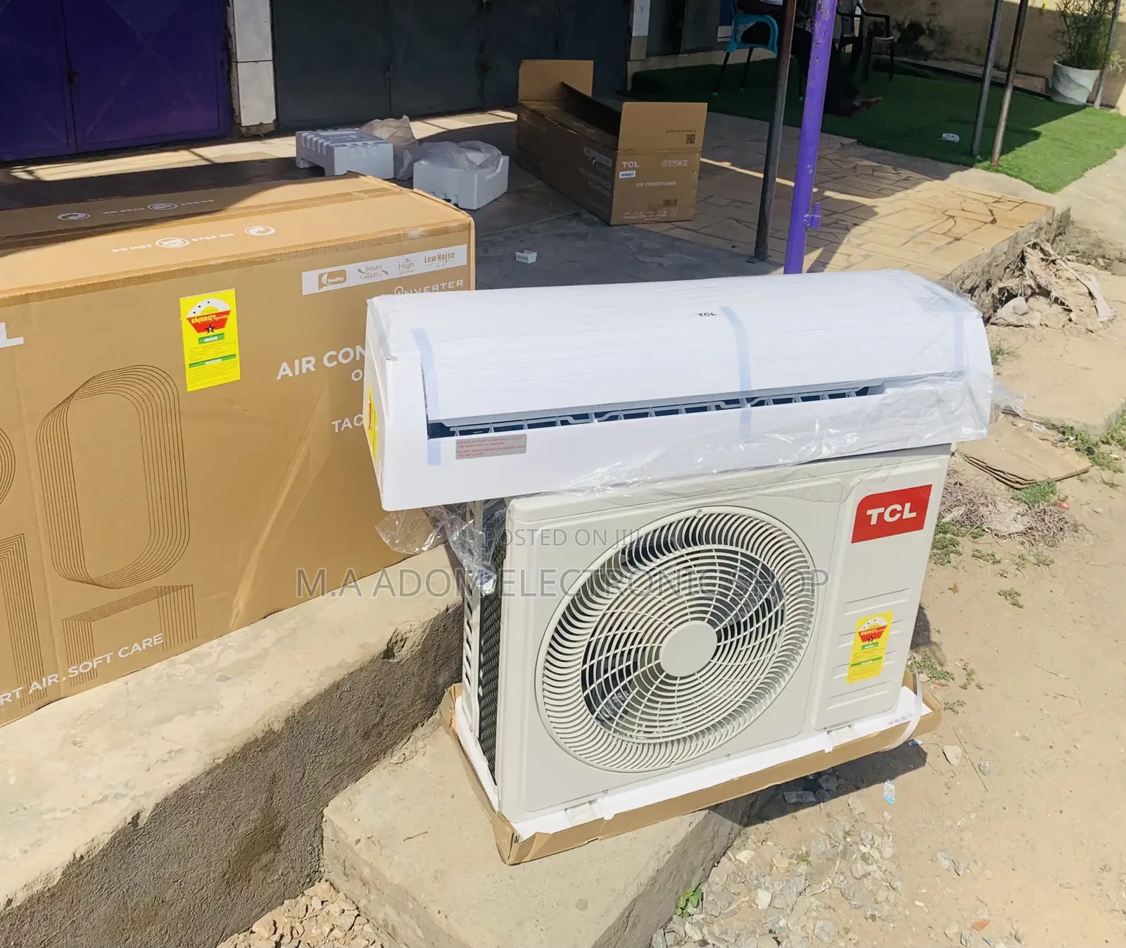 Unique TCL 1.5hp R410 Gas Split Type Air Conditioner.