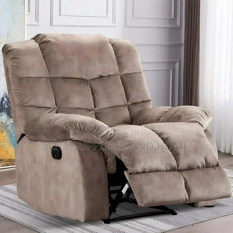 Electric Recliner W/Rocker Swivel Airleather Remote Control