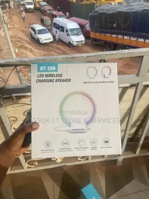 Led Wireless Charging With Speaker