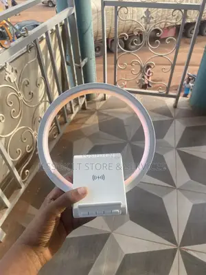 Led Wireless Charging With Speaker