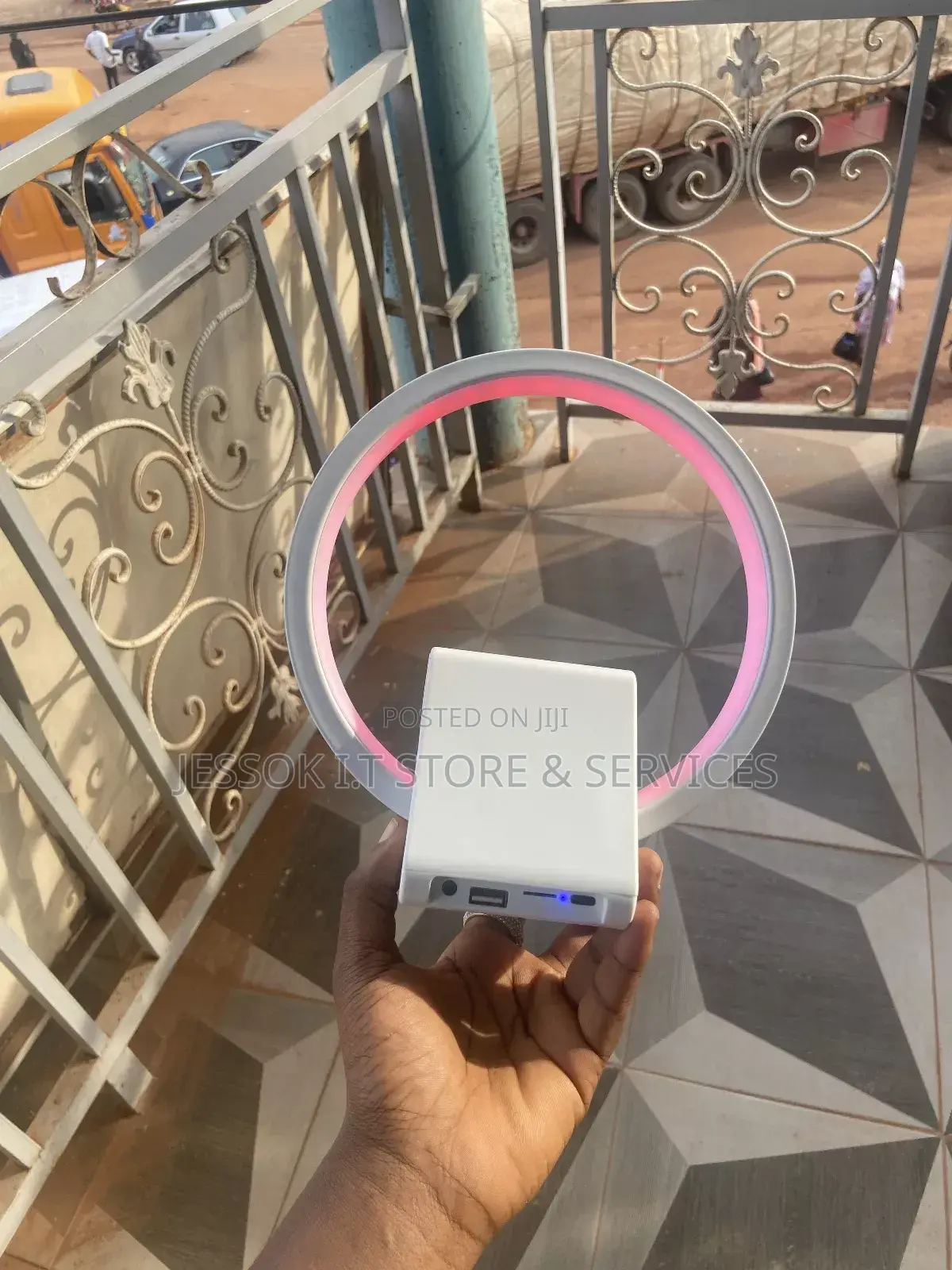 Led Wireless Charging With Speaker