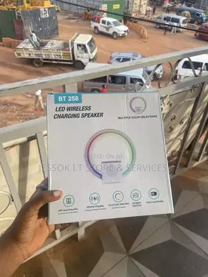 Led Wireless Charging Speaker BT 256
