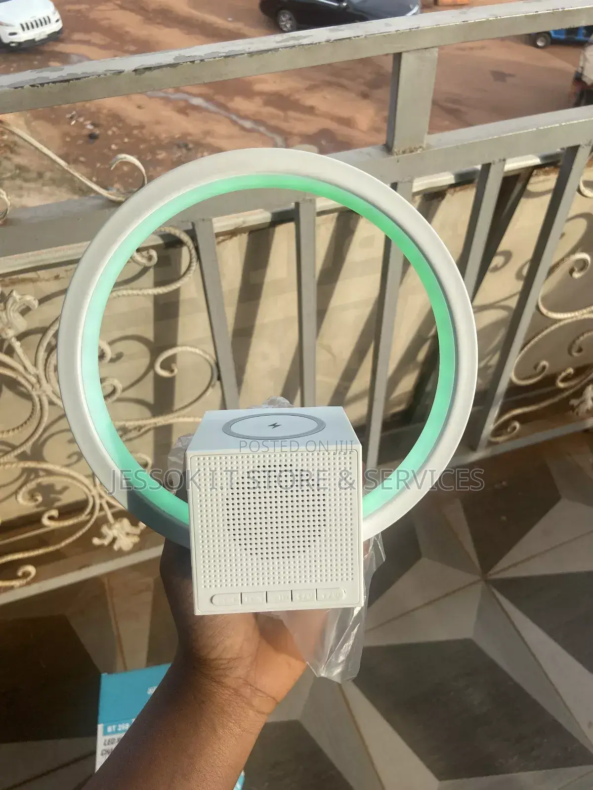 Led Wireless Charging Speaker BT 256