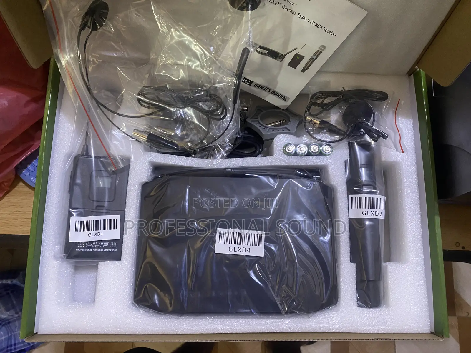 Shure Glxd4 3in1