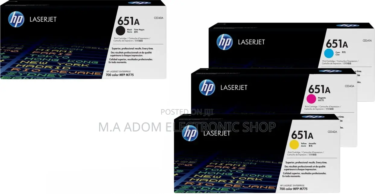 HP 651A Magenta Toner Cartridge | Works With HP Laserjet