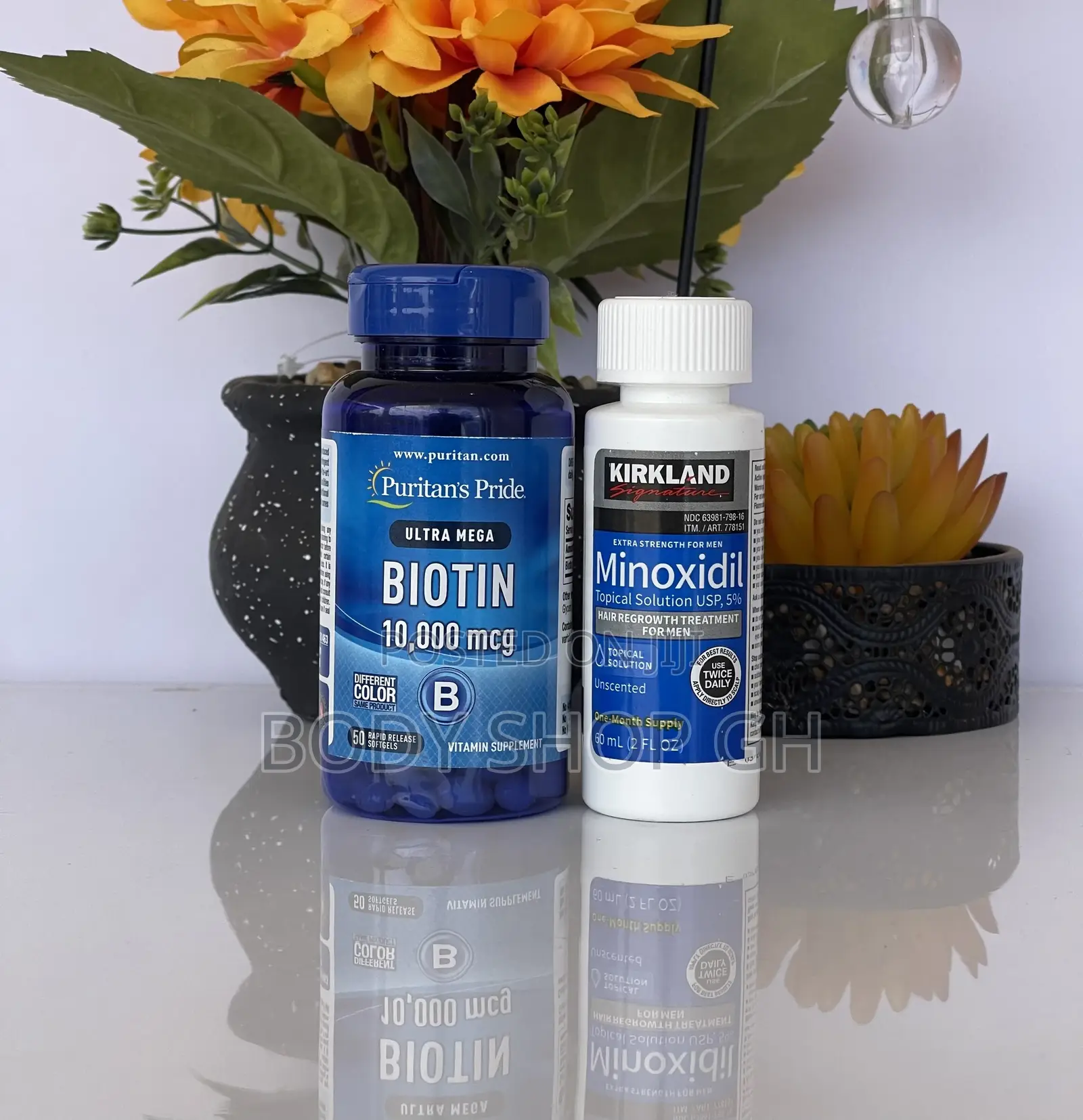 Kirkland Minoxidil + Biotin for Beard and Hairline Growth