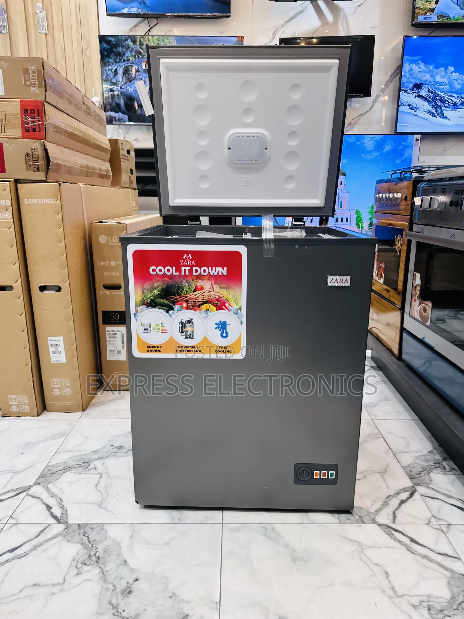 Get Anew Zara 200s. 147L —Chest Freezer Single Door