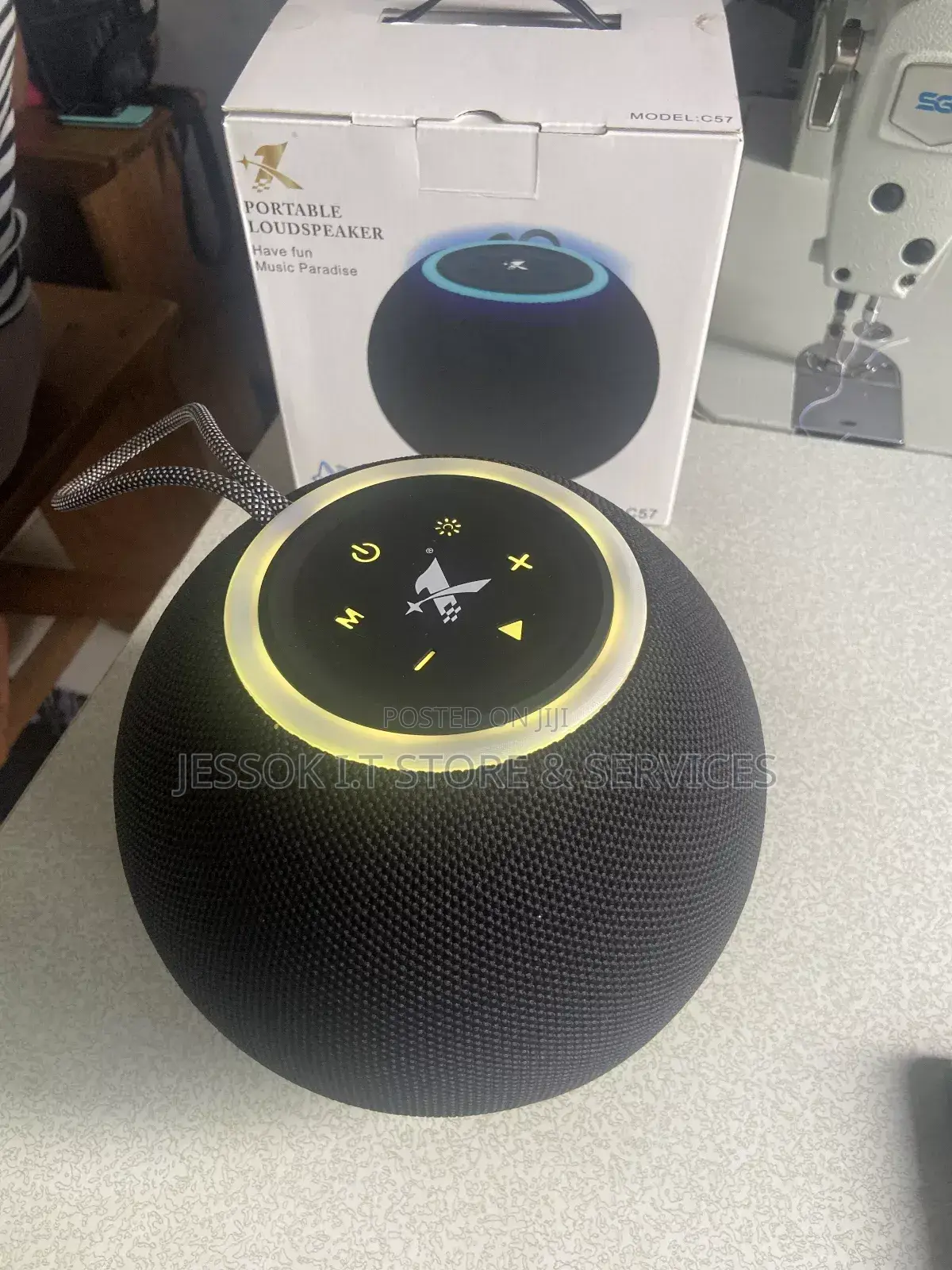 Music Box Bluetooth/ Usb / Sd Card /Aux /Type C/Led