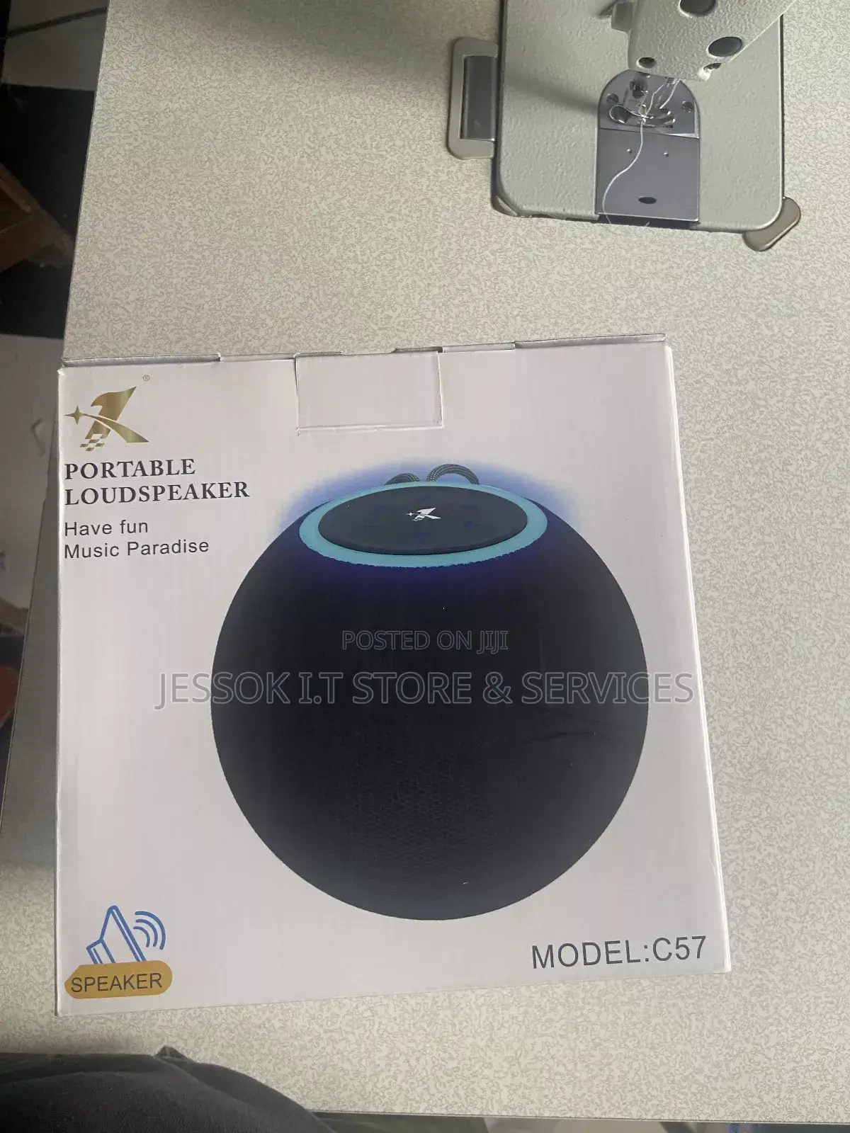 Music Box Bluetooth/ Usb / Sd Card /Aux /Type C/Led