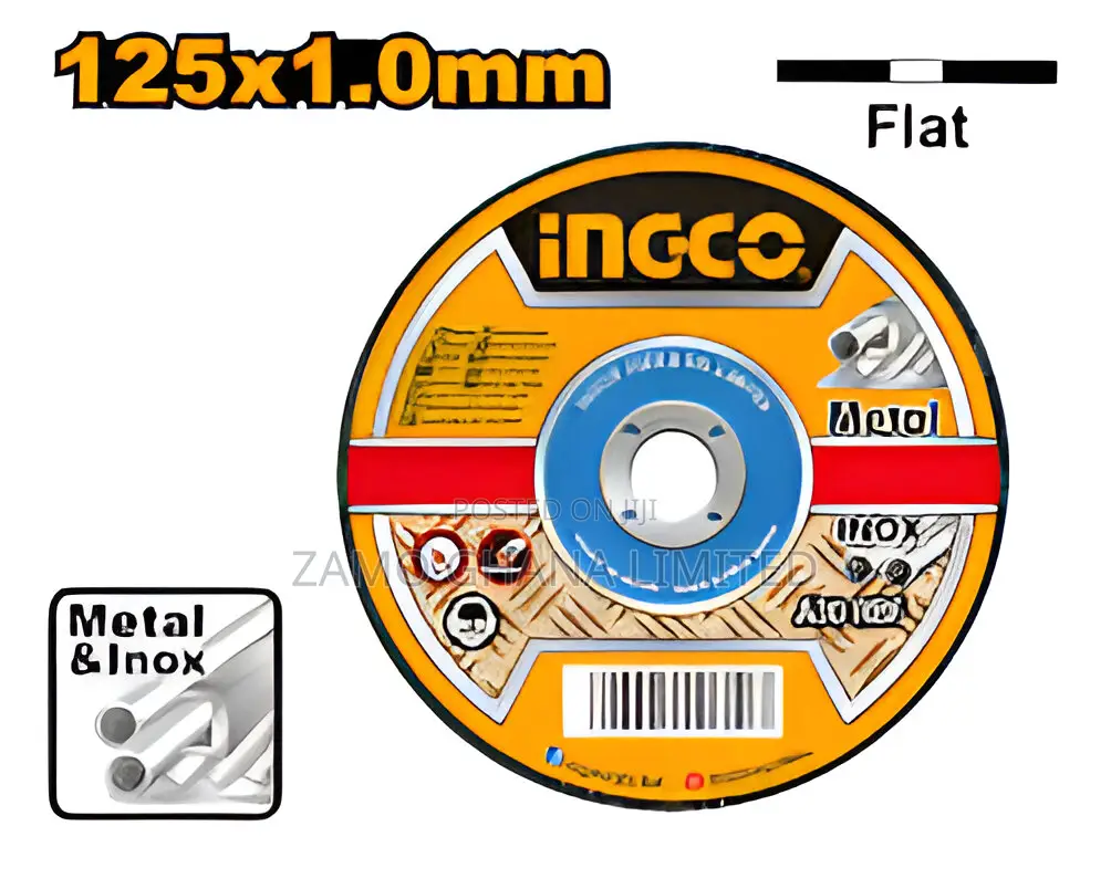 Abrasive Metal Cutting Disc 5"X1mm - McD101251
