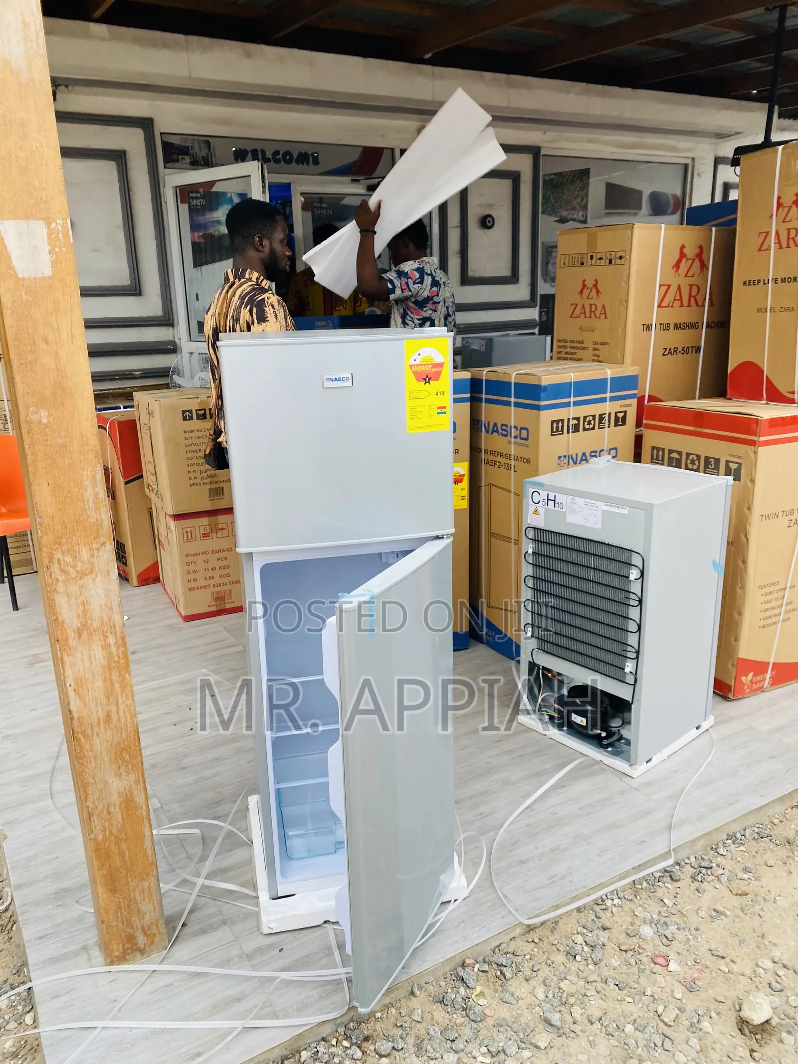 Fast Chilling Nasco Nasf2-18fl Double Door Refrigerator.