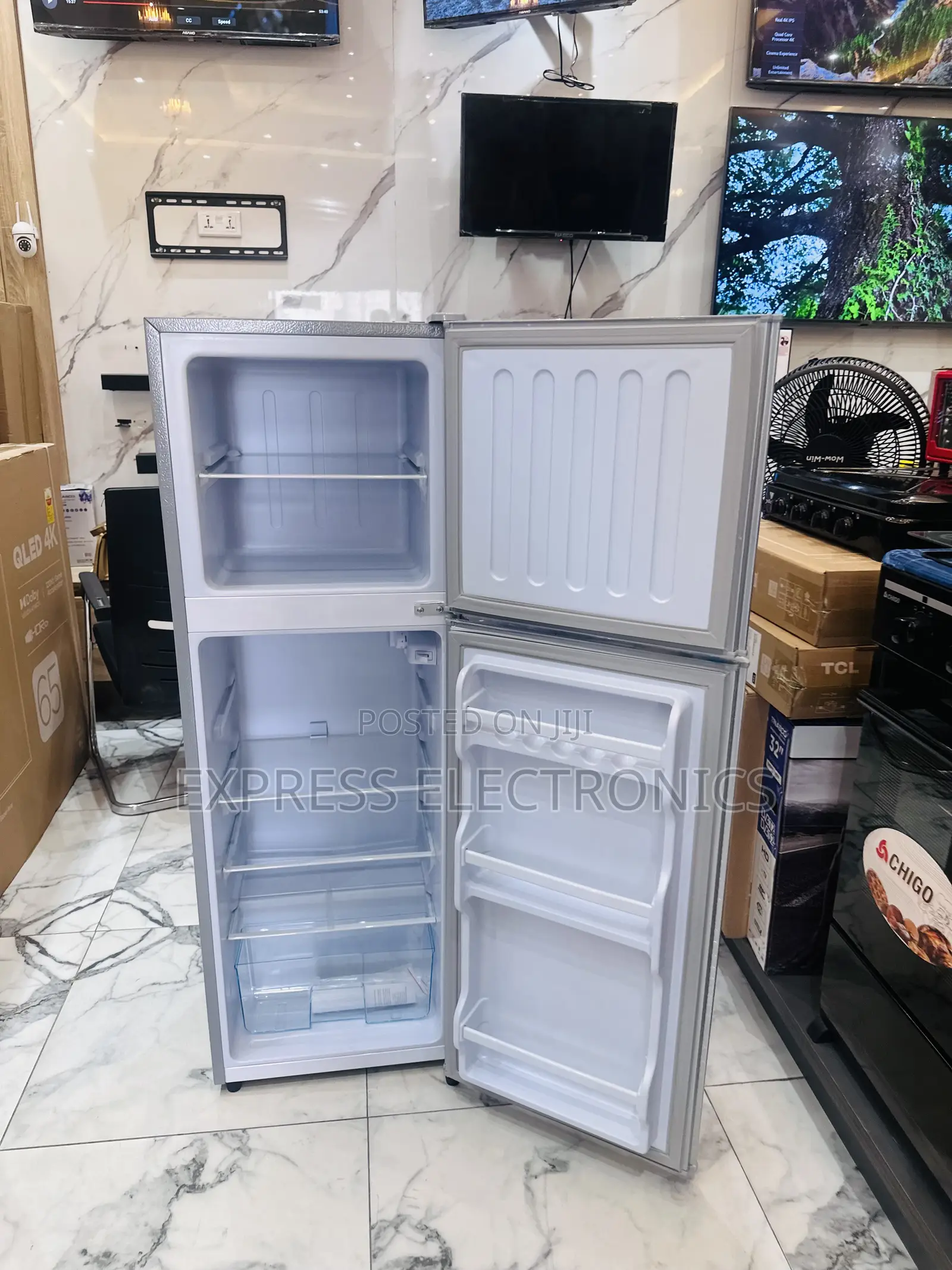 High Efficiency Double Door Fridge Nasco Nasd-18fl.
