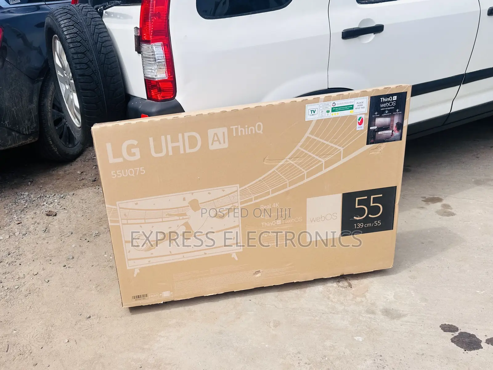 UHD Glossy Ali UHD Smart LG Television 55”UP75