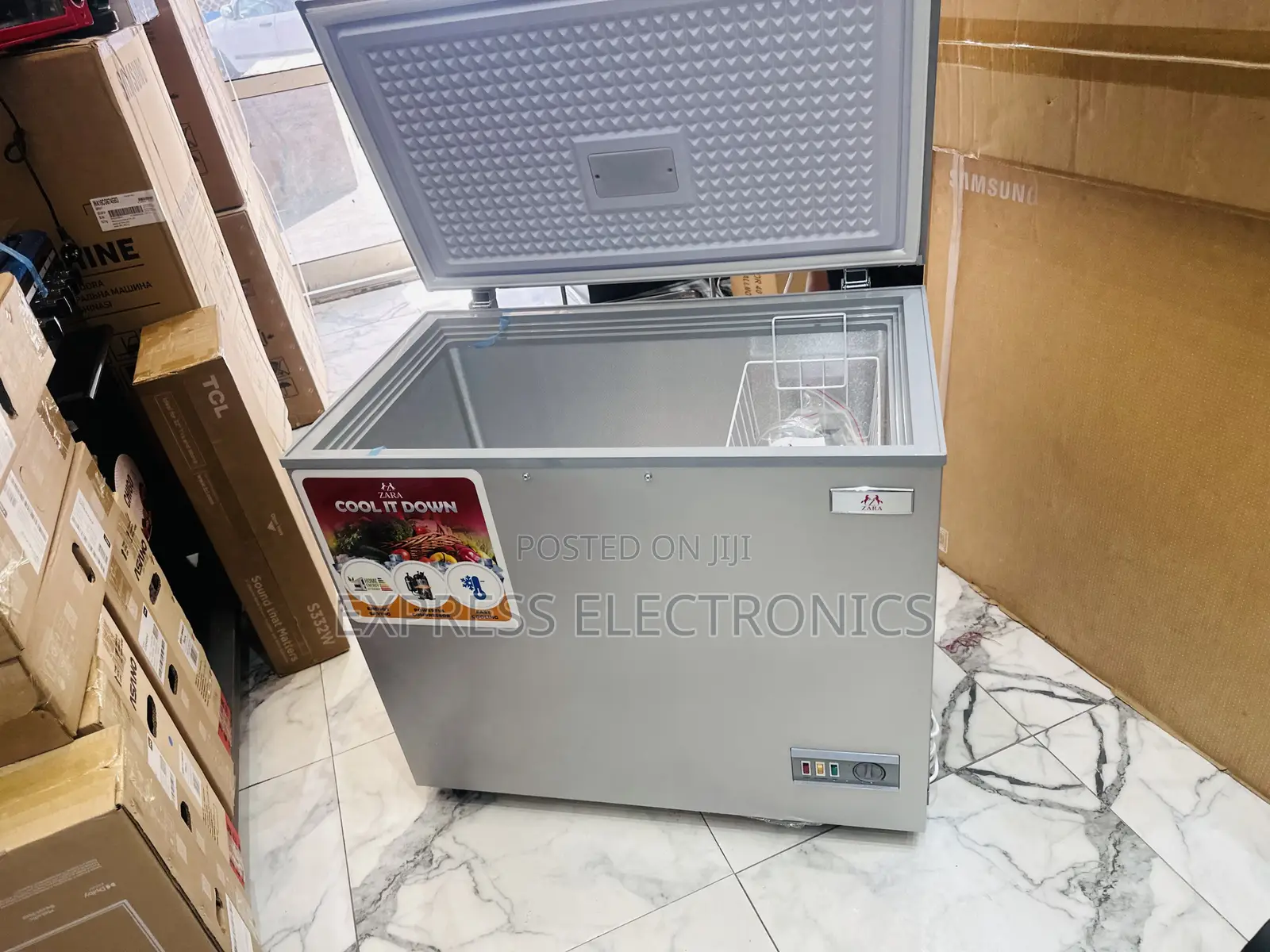 Anti Rust Chest Freezer Zara 300s 228l —Single Door