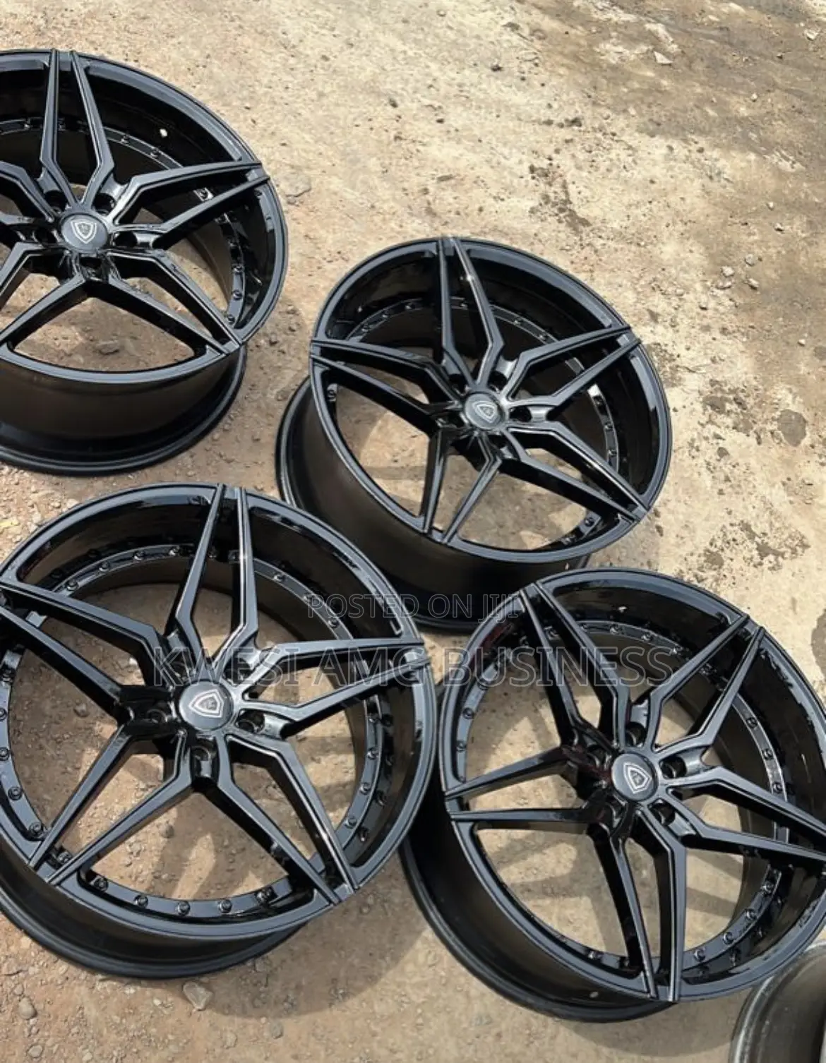 20inchs All Black Rims for Many Cars