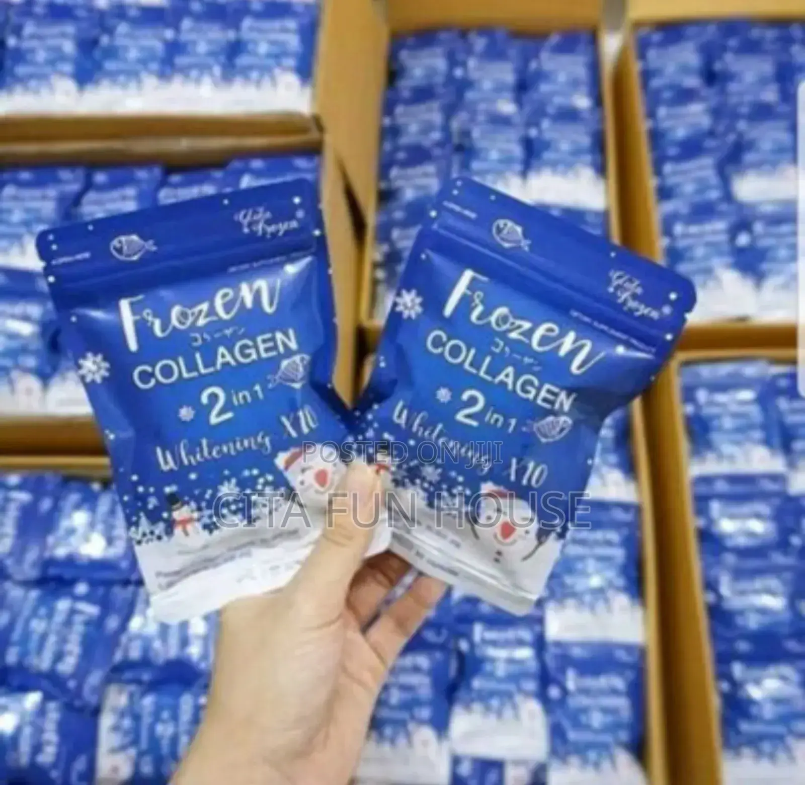 Frozen Collagen 2 In 1 Whitening Supplement