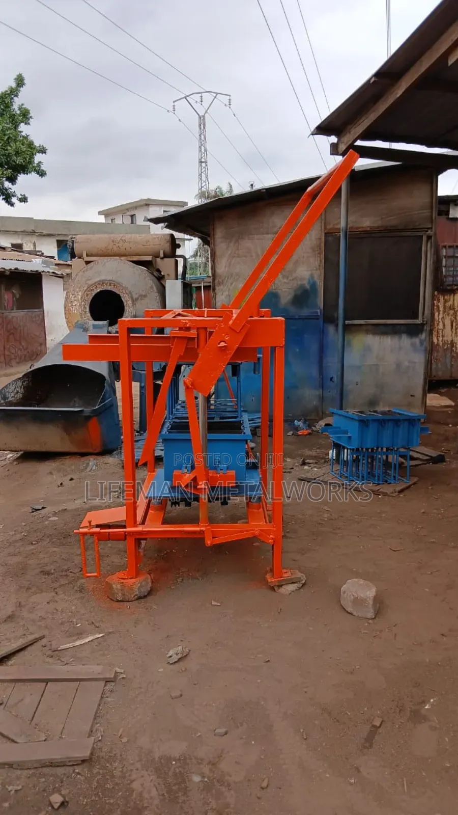 Newly Built 4in1 Block Machine