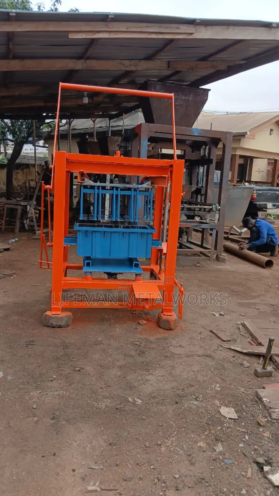 Newly Built 4in1 Block Machine