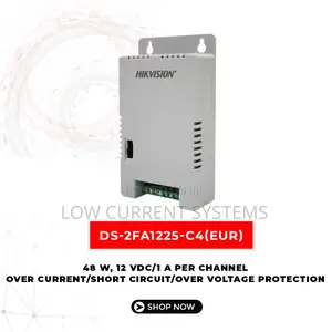 Hikvision 4 Channel Power Supply Multi-Channel SMPS 48 W,12A