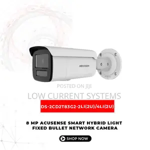 Hikvision 8mp Acusense Ip Camera Bullet 80m Ir CCTV Pro Seri