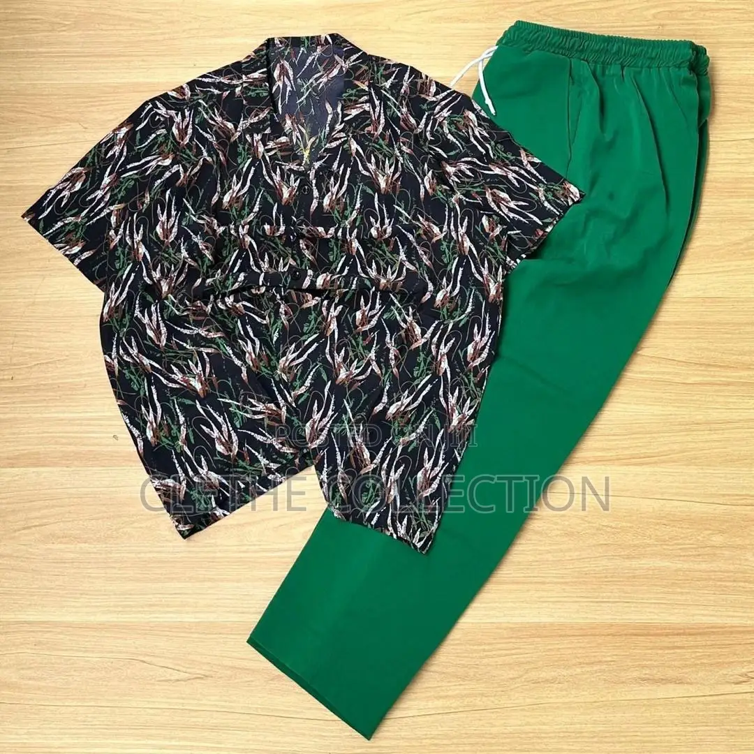 Summer Short Sleeves+ Trouser/Top and Down