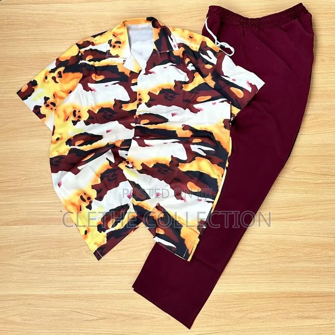 Summer Short Sleeves+ Trouser/Top and Down