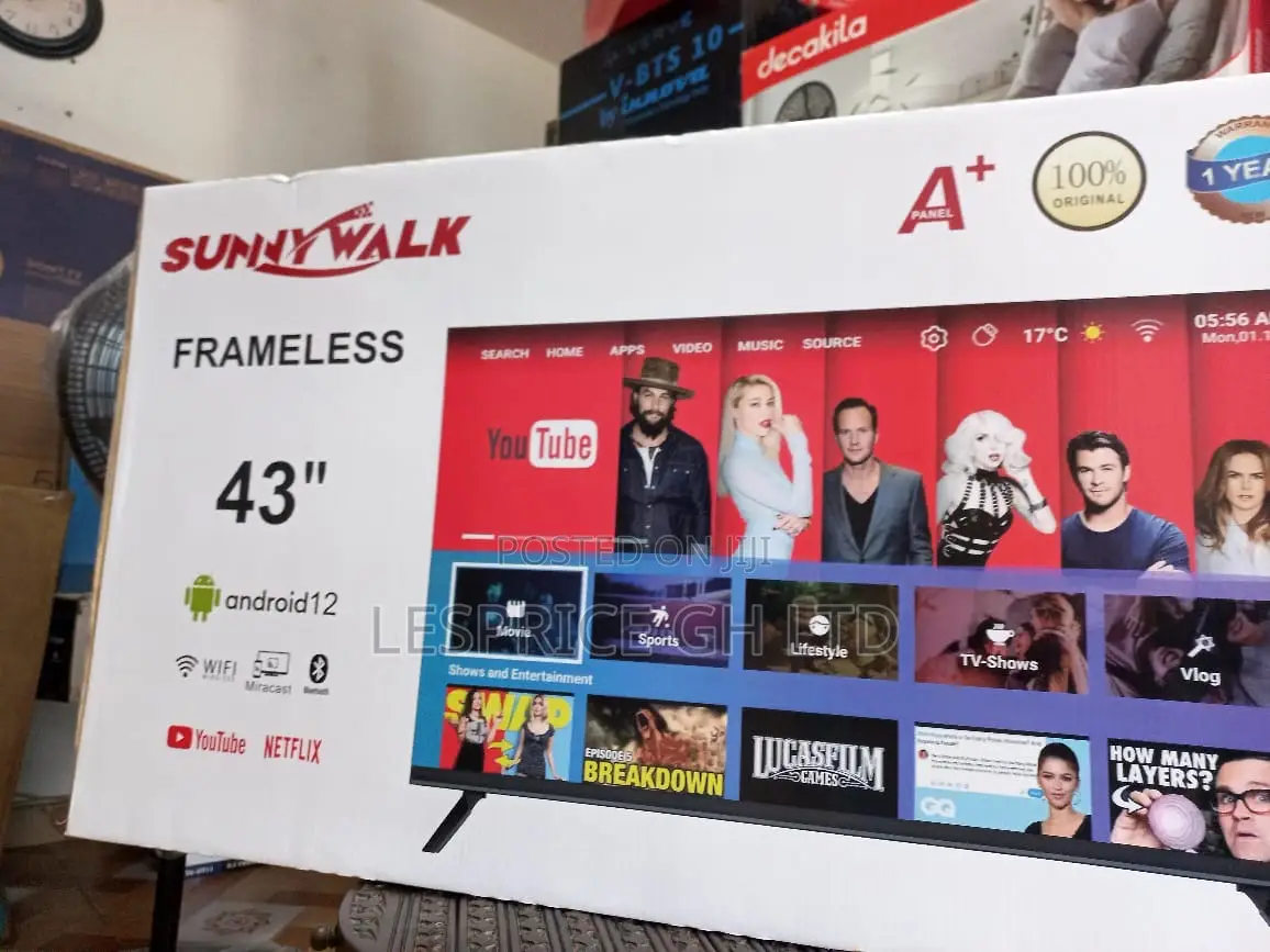 Affordable ~Sunny Walk 43” Android Tv