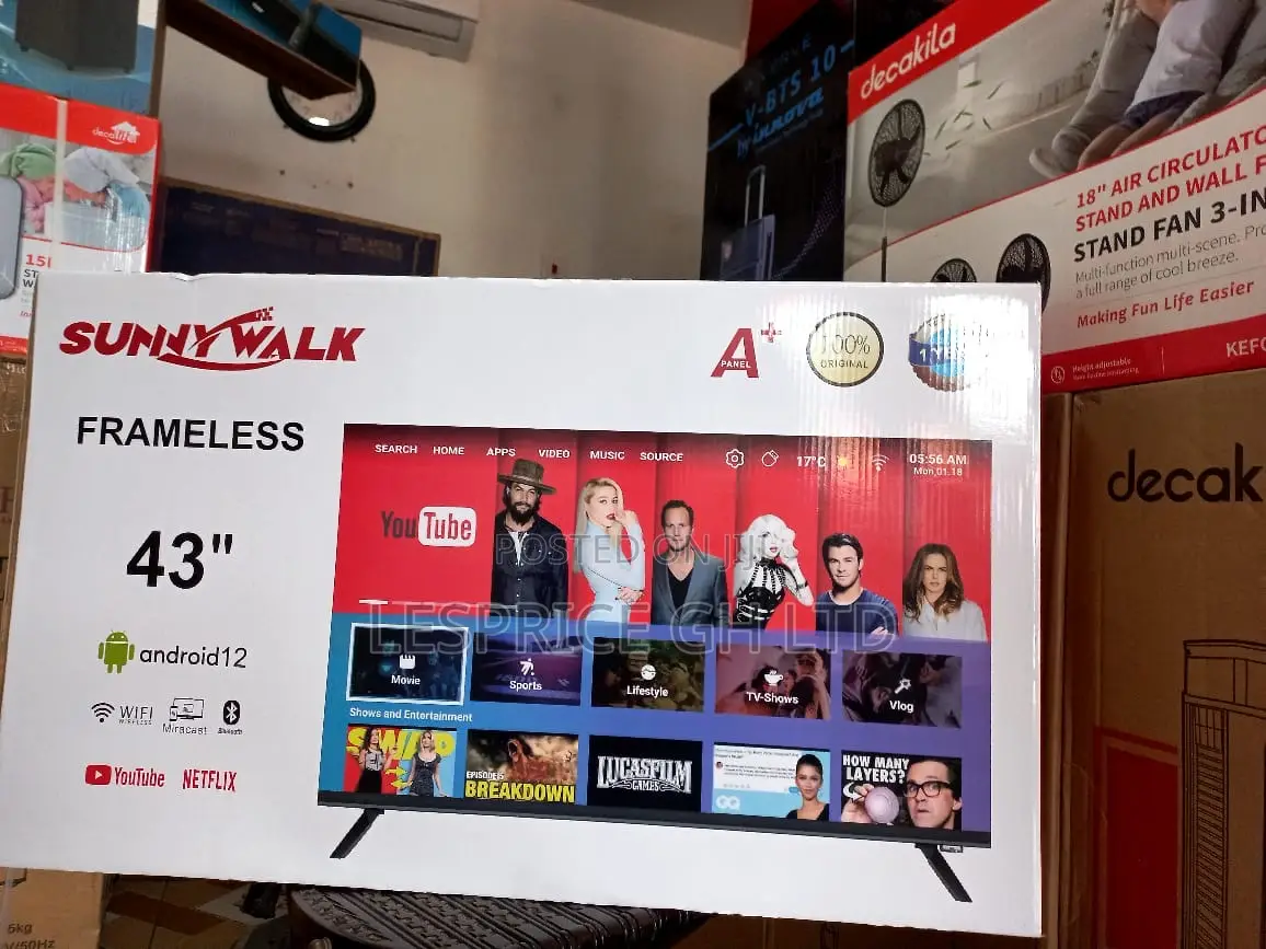 Sunny Walk 43” Android Best Quality Tv