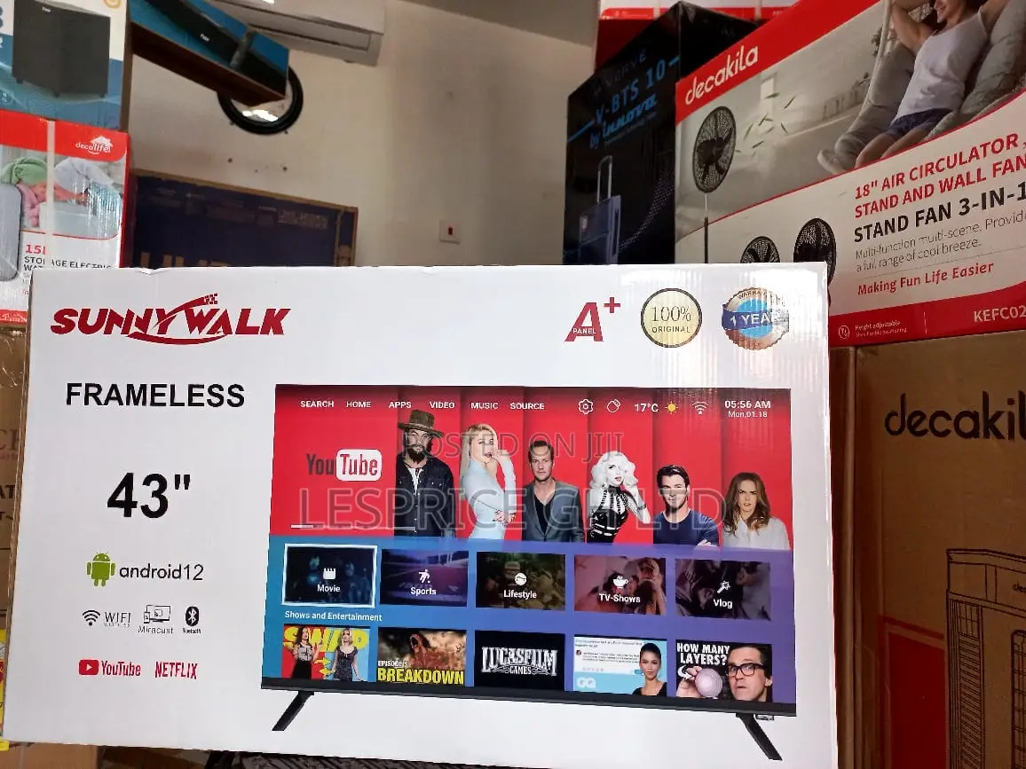 Sunny Walk 43” Android Best Quality Tv