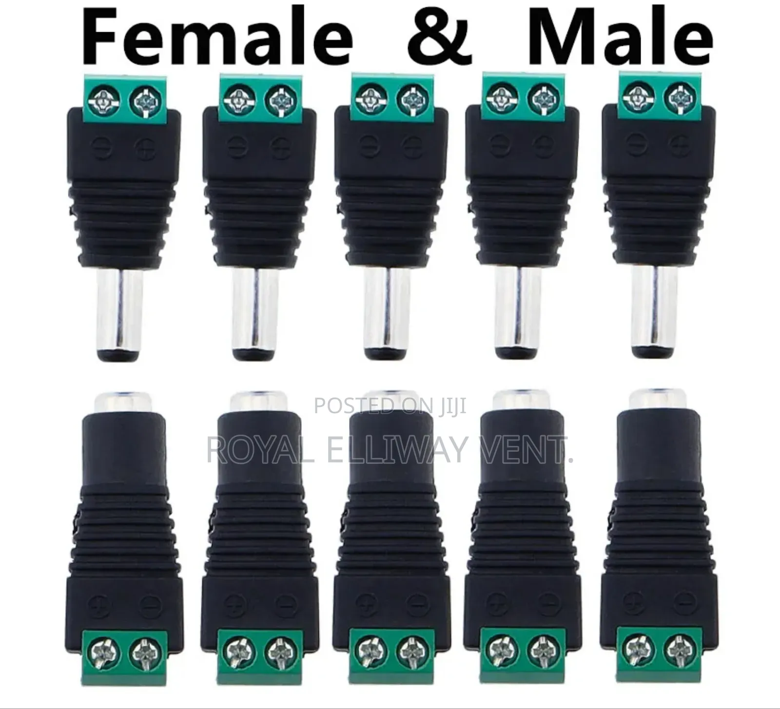 Connectors (Male and Female)