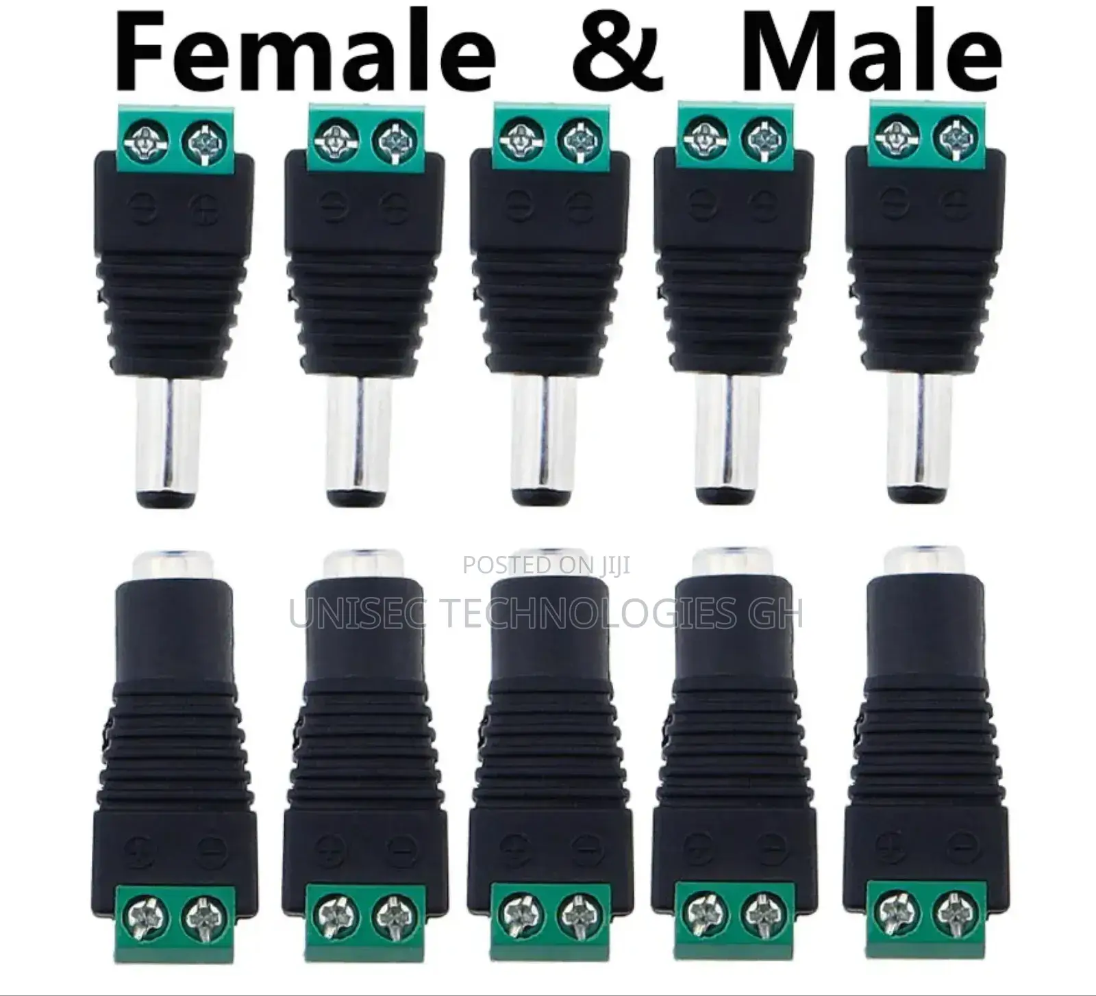 Connectors (Male and Female)