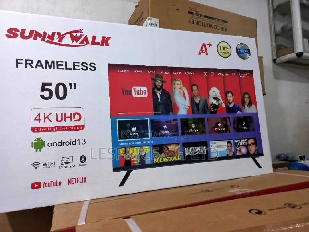 Sunny Walk 50” Android Smart Quality Tv