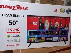 Selected! Sunny Walk 50” Android Smart Tv
