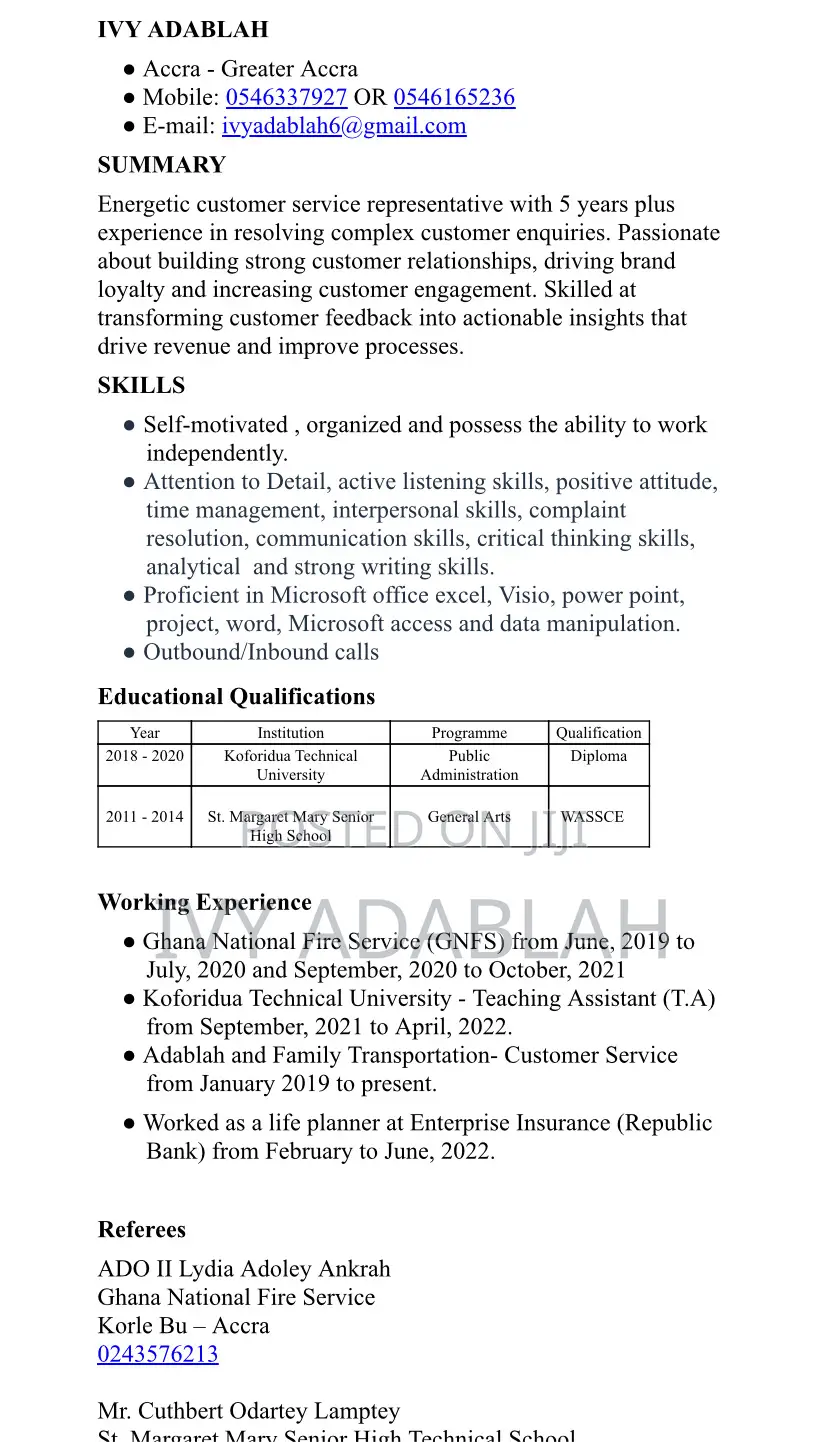 Secretary/ Receptionist