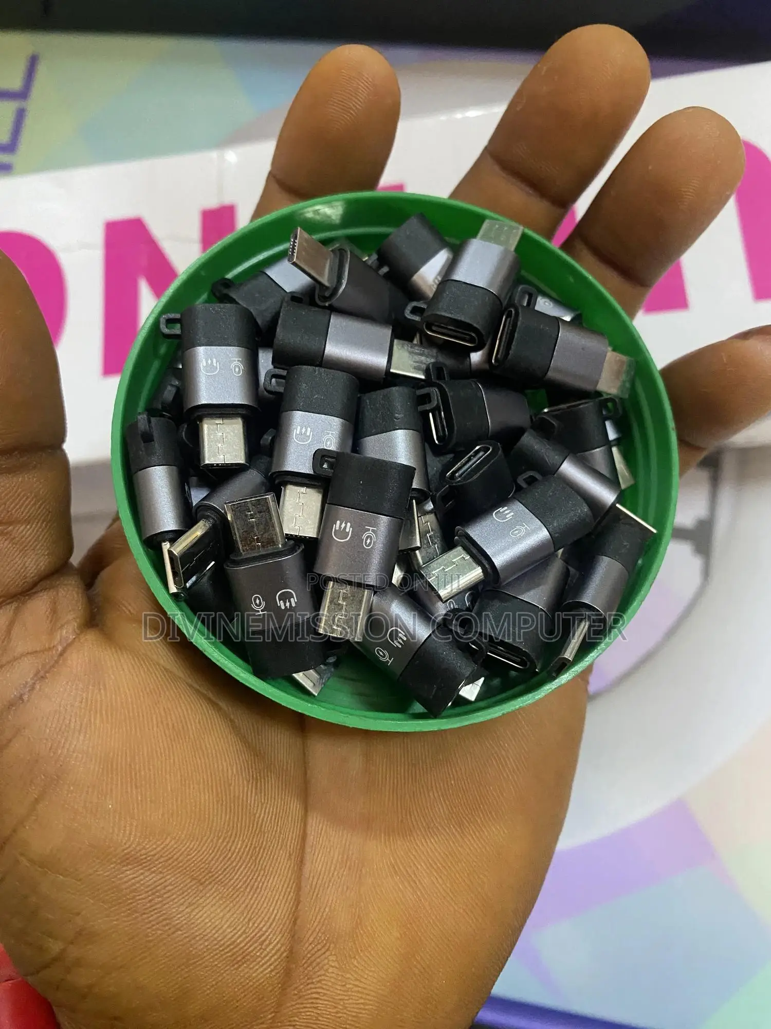 Type C to Android Converter for Lapel Mic