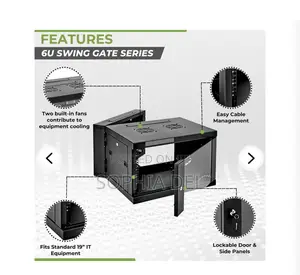 6U Network Cabinet With PDU And Fan