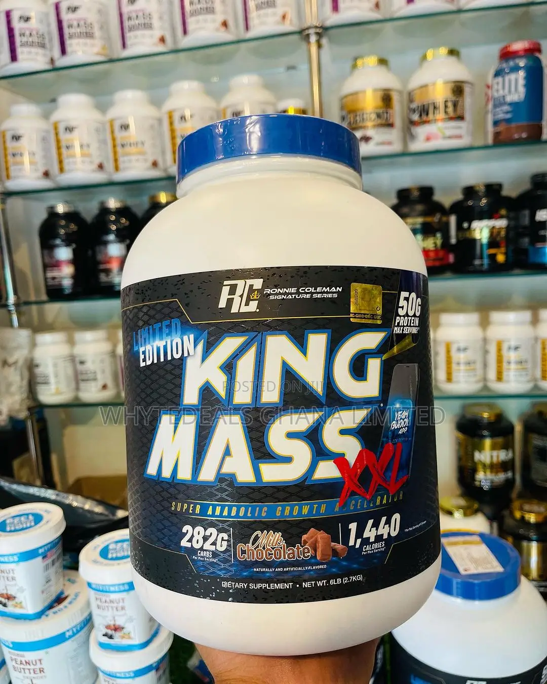 Your Weight Gain Formula!Rc King Mass XXL Limited Edition6lb