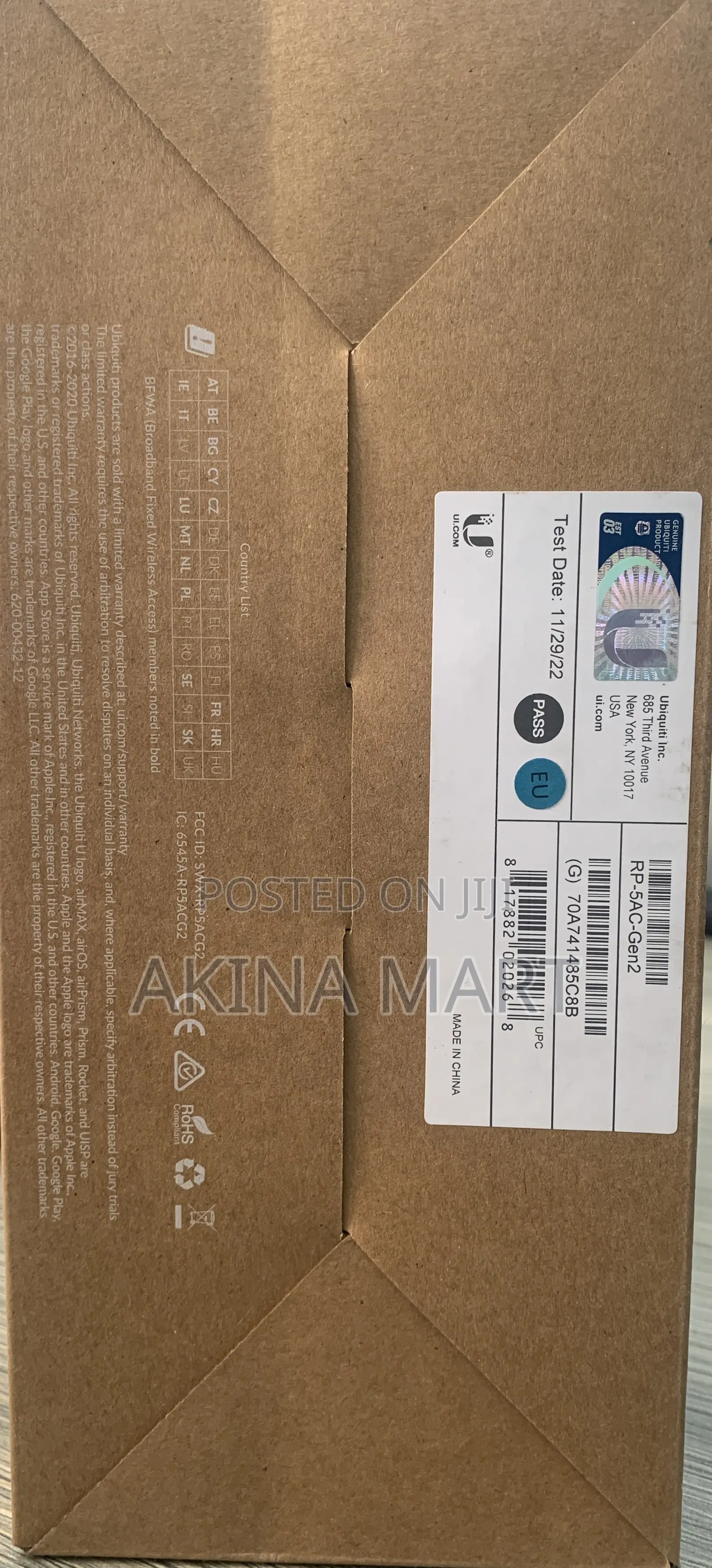 Ubiquiti Rocket Prism Rp-5ac-Gen2